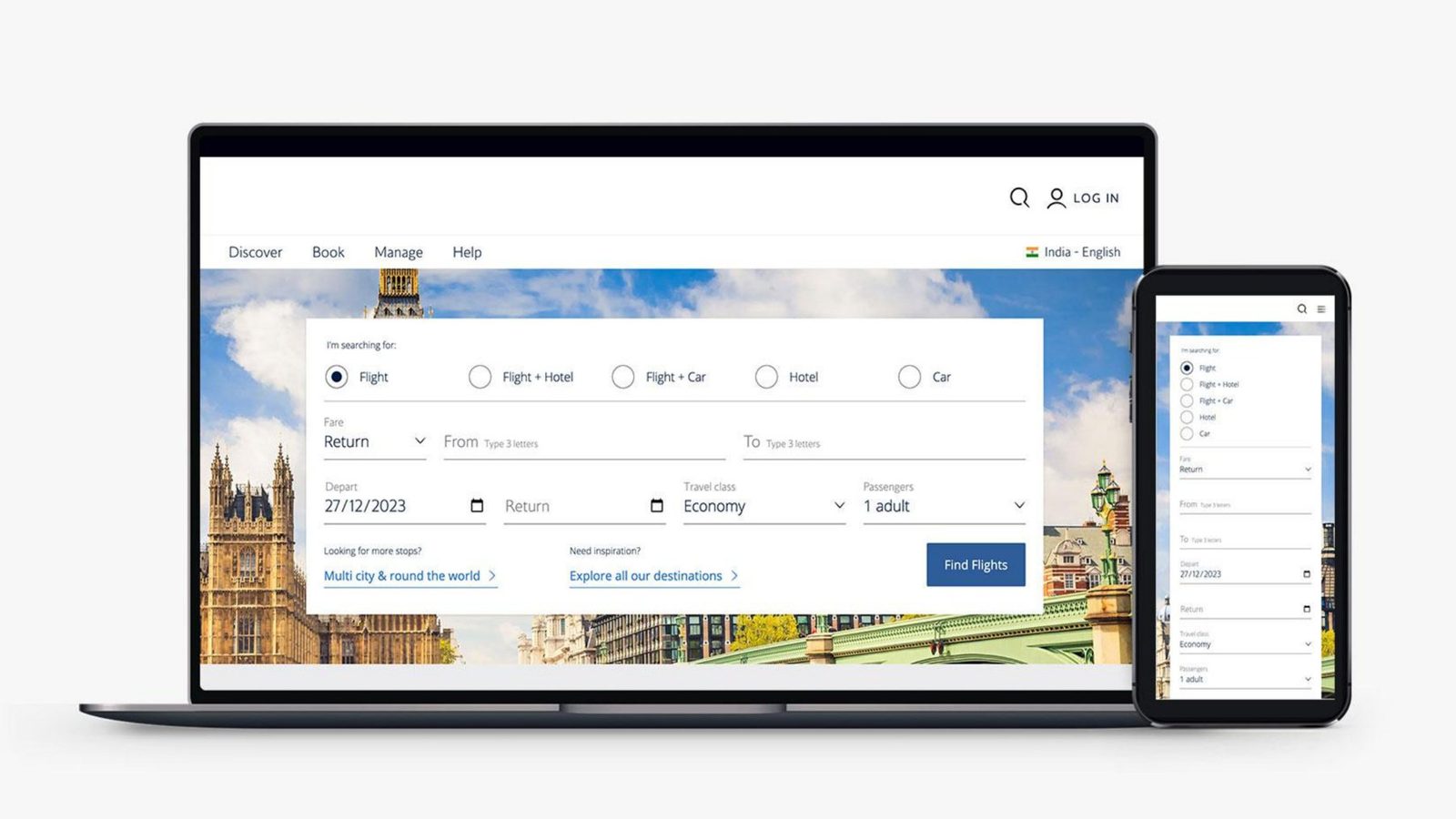 Digital Ticket Booking Platform interface preview